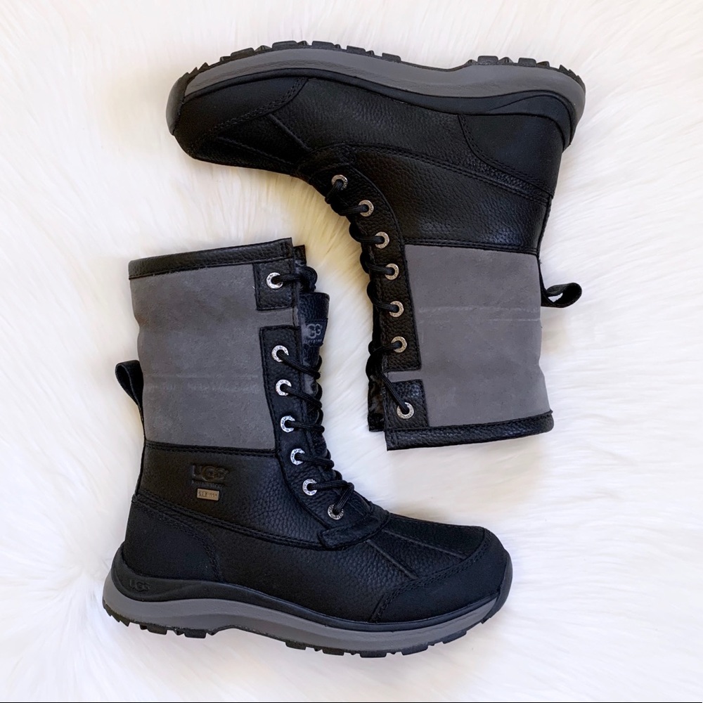 UGG Adirondack III Black Waterproof Boots - Picture 4 of 11